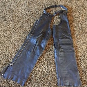 True leather Harley-Davidson Riding Chaps