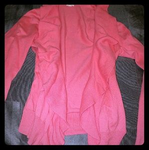 Coral j crew xsmall sweater