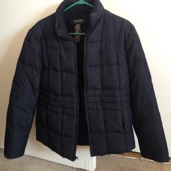 🎁New York & company black zip up jacket