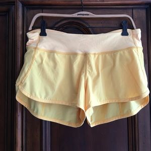 Lululemon run speed shorts