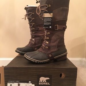 Conquest carley sorel boot size 8