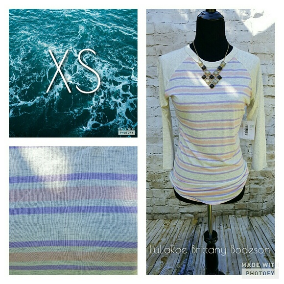 LuLaRoe Randy baseball tee