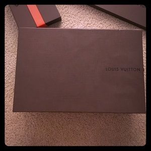 Louis Vuitton authentic shoe box
