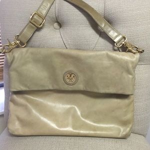 Tory Burch fold over crossbody/ clutch
