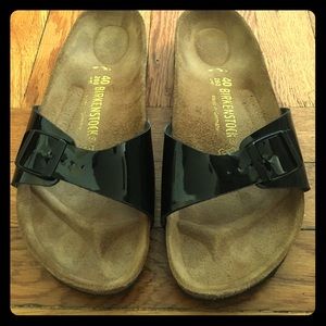 Madrid Patent Leather Sandal