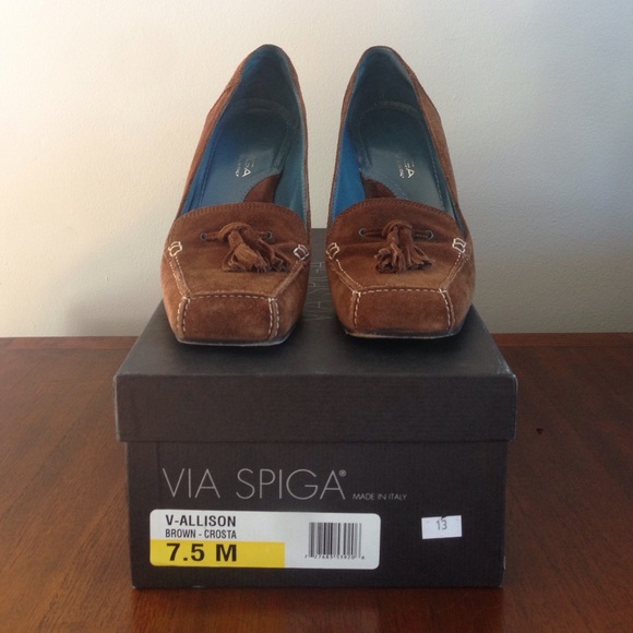 Via Spiga suede hills