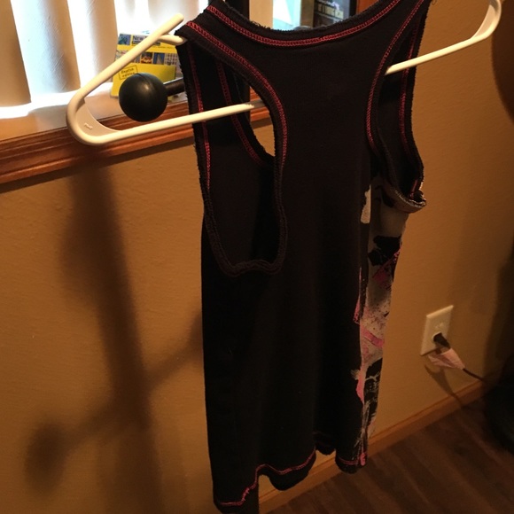 Design on side Racerback Tank - Picture 2 of 4