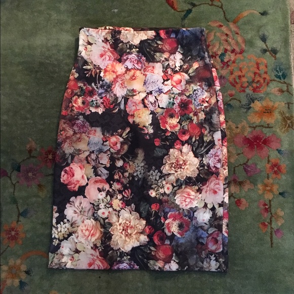Beautiful floral skirt