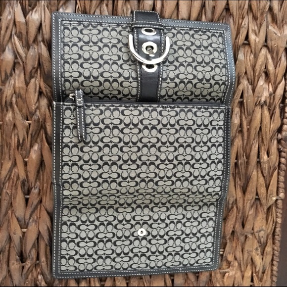 Coach checkbook wallet EUC - Picture 3 of 3