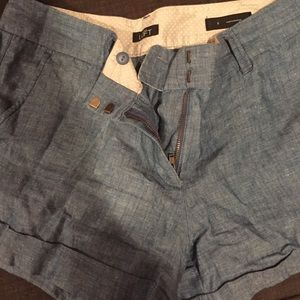 Ann Taylor Loft Linen Shorts