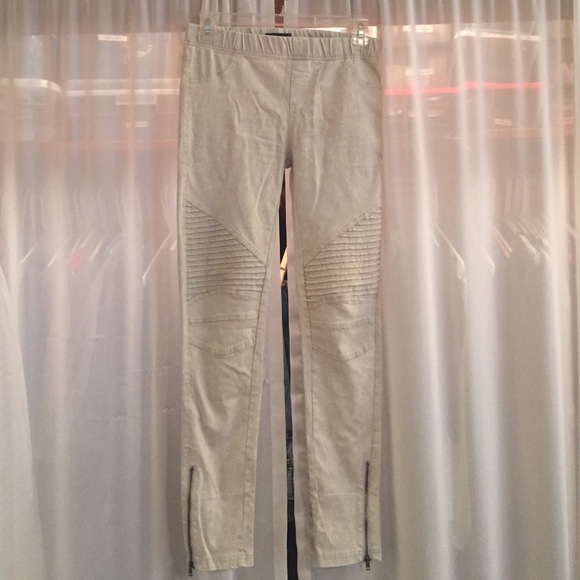 Zipper ankle Moto leggings