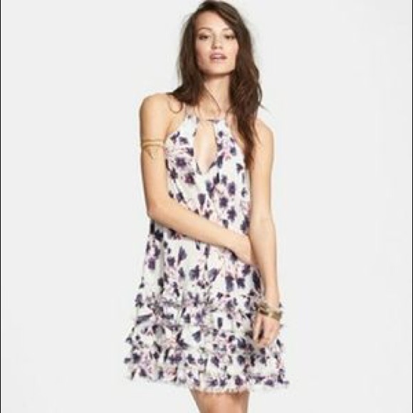 Free People floral dress.