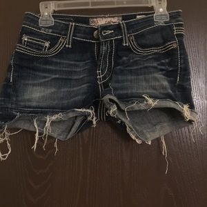 BKE denim shorts