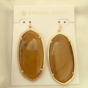 Kendra Scott Danielle's Gold Tigers Eye