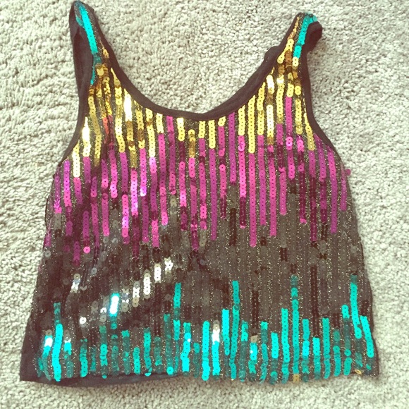 Sequenced crop top - Picture 1 of 2
