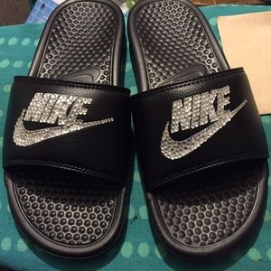 Custom designed Nike Slides