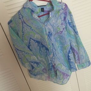 Ralph Lauren button up blouse