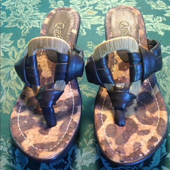 Carlos Wedge Sandals