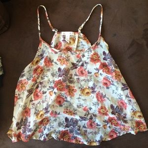 Floral Flow Top from Ambiance Apparel