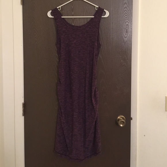 Maternity tank top knee length dress