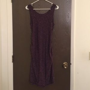 Maternity tank top knee length dress