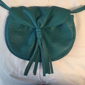 Teal urban outfitters crossbody bag