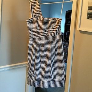 BCBGMaxAzria one shoulder dress
