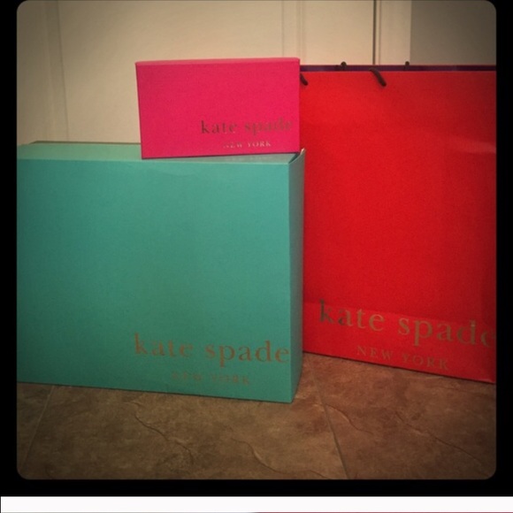 Kate spade big box and bag only