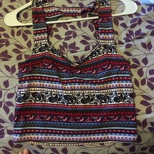 Aztec crop top!