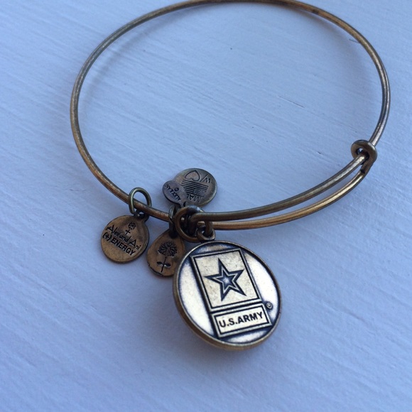 Alex and Ani U.S. army bracelet