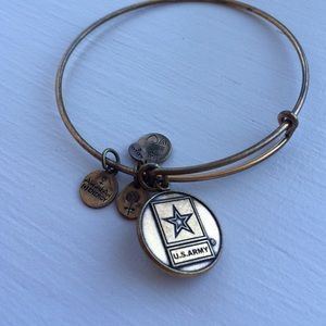 Alex and Ani U.S. army bracelet