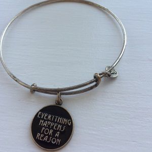 "everything happens for a reason "bracelet