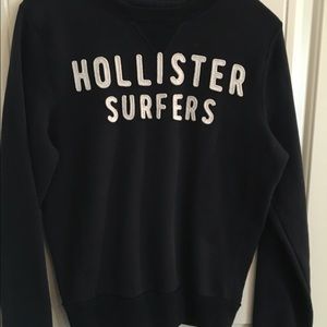 Hollister navy blue sweatshirt