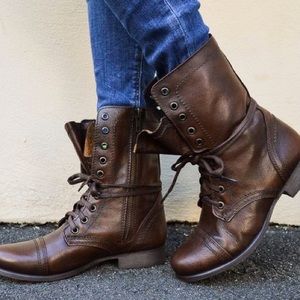 Steve Madden Troopa Combat Boots