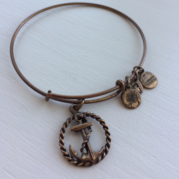 Alex and Ani charm bracelet