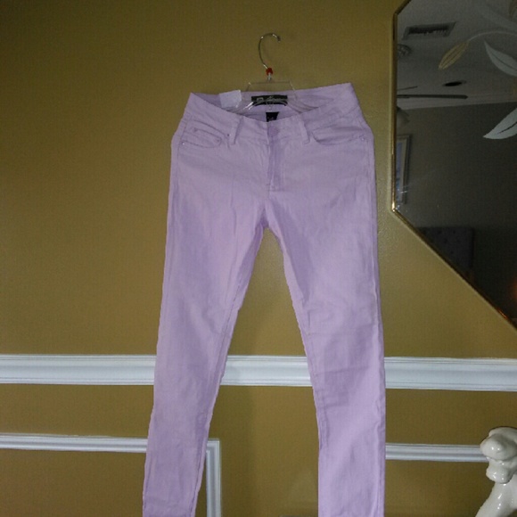 Lavender pair of jeans