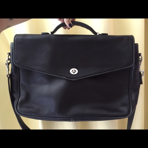 Coach Leather Briefcase