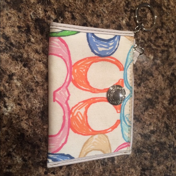 COACH card and coin purse - Picture 2 of 2
