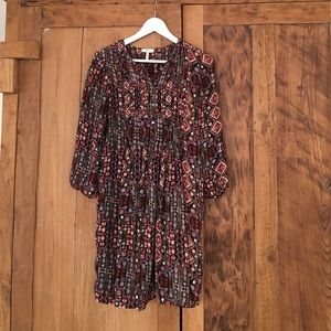 Joie Silk Print Dress