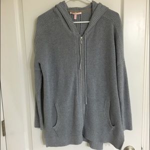 Victoria secret cashmere zip up