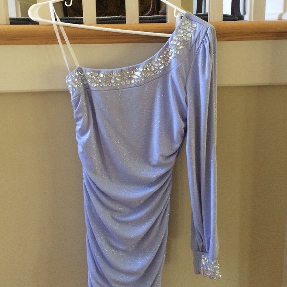 One shoulder dress