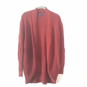 Burnt orange cardigan