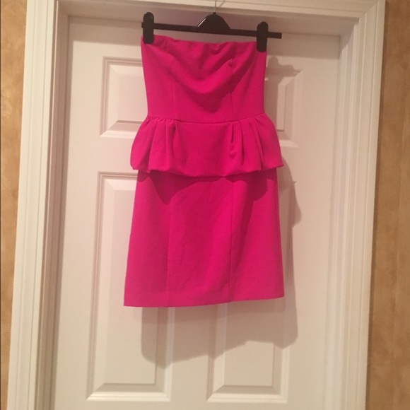 Peplum dress