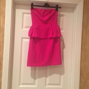 Peplum dress
