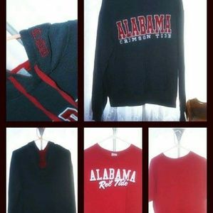 Alabama Roll Tide Hoodie and Tee