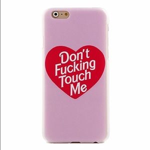 🖕🏼💕 Don't F*cking Touch Me Phone Case 💕🖕🏼