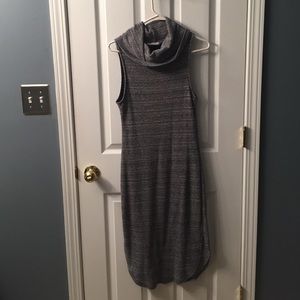 Sleeveless blue cotton Kla boutique dress!