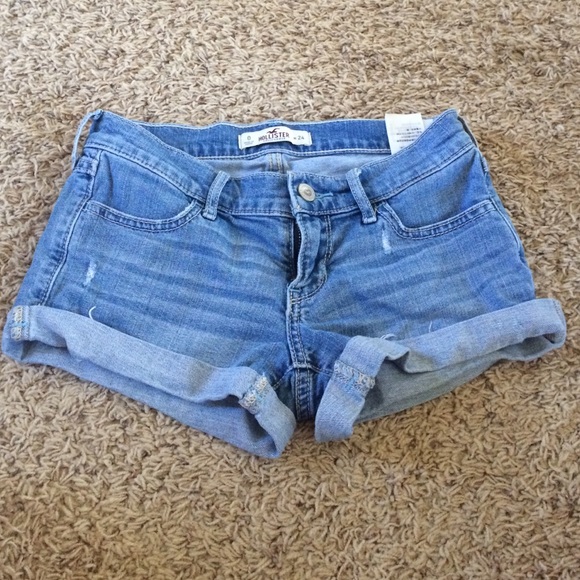 Hollister denim shorts