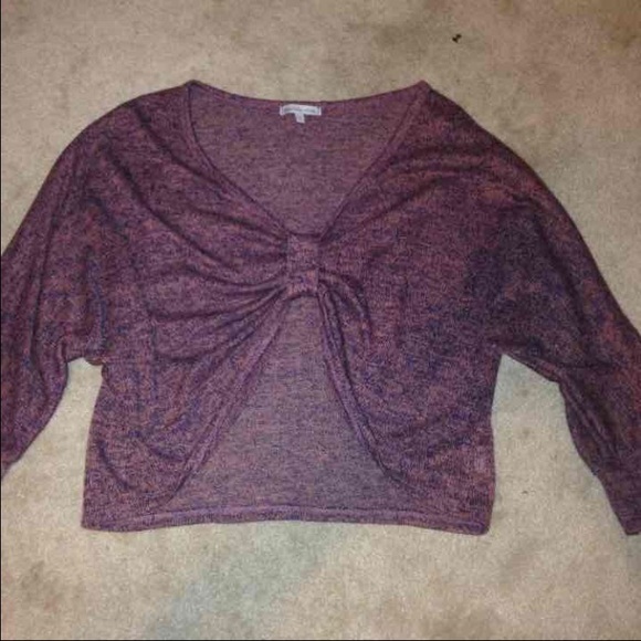 Crop top coverup