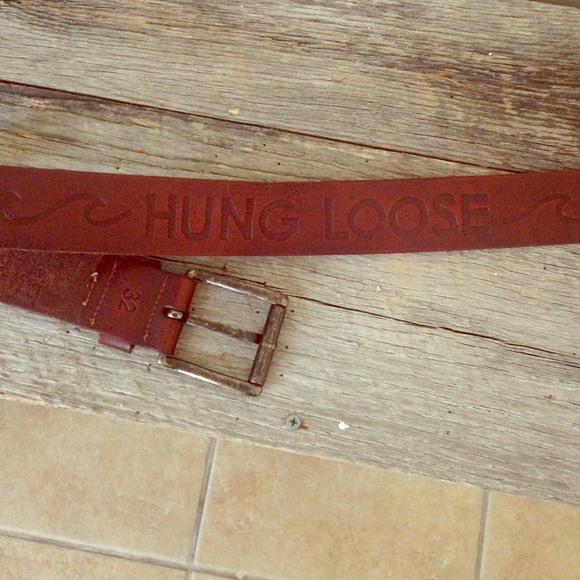 Hollister Genuine Leather Belt